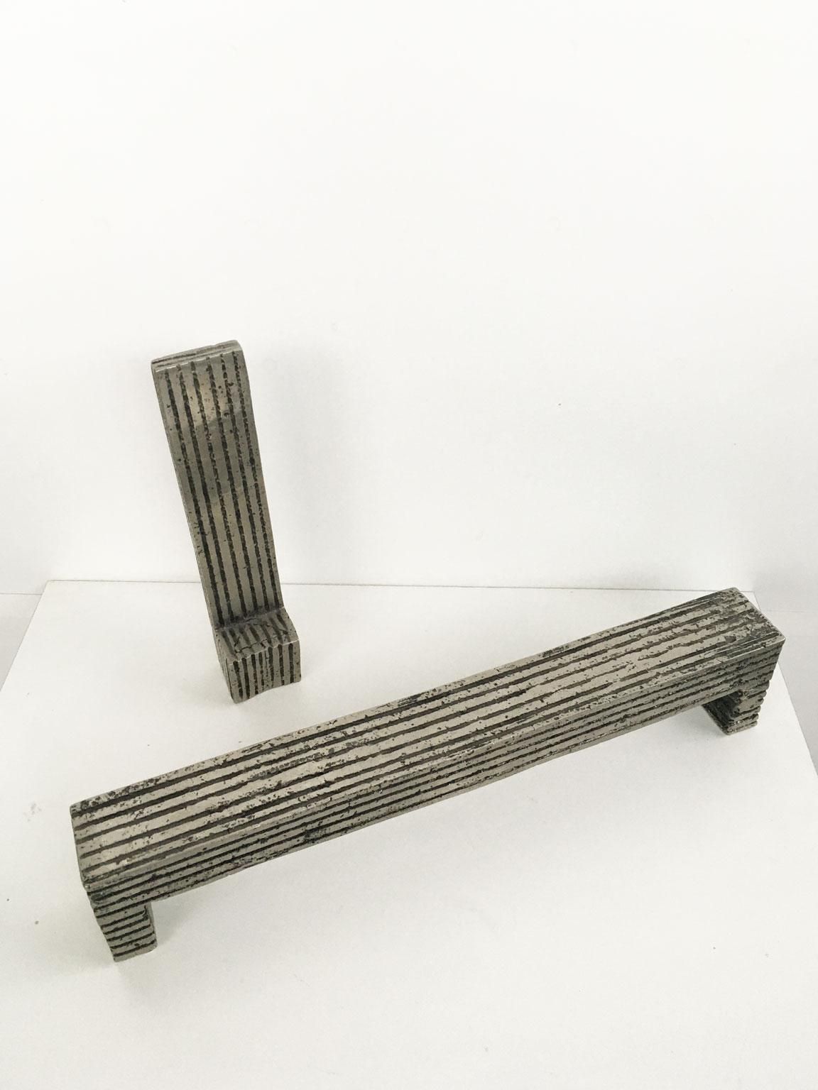 1980 Italy Bronze Abstract Sculpture Urano Palma Tavolo Del Politico E Sedia photo vintage