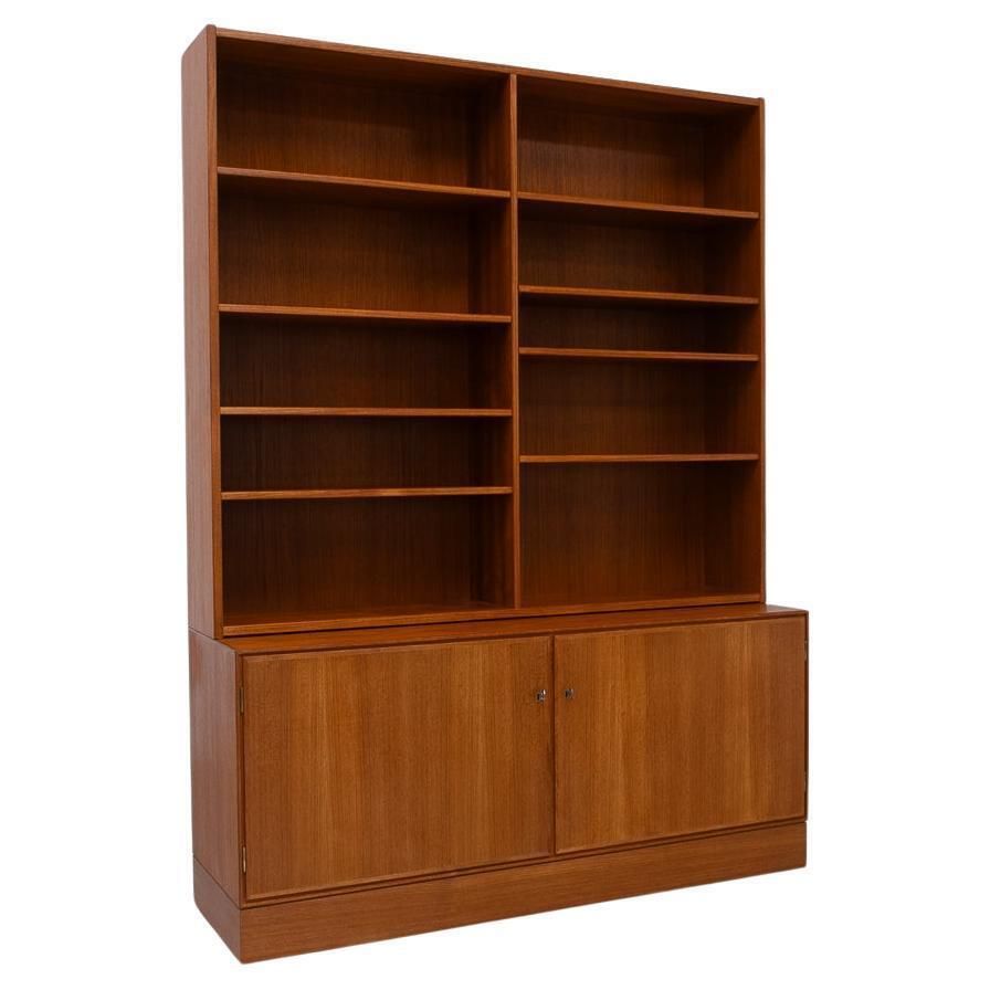 Danish Modern Teak Bookcase, 1960s.