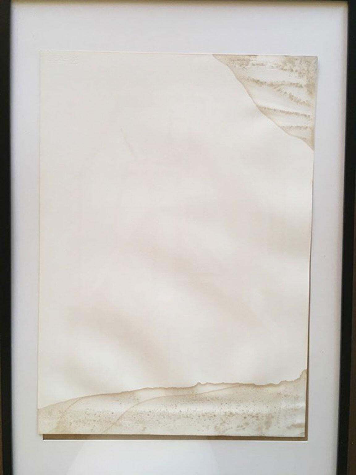 Art 1960 Italy Mid Century Mario Radice Abstract Print On Paper photo