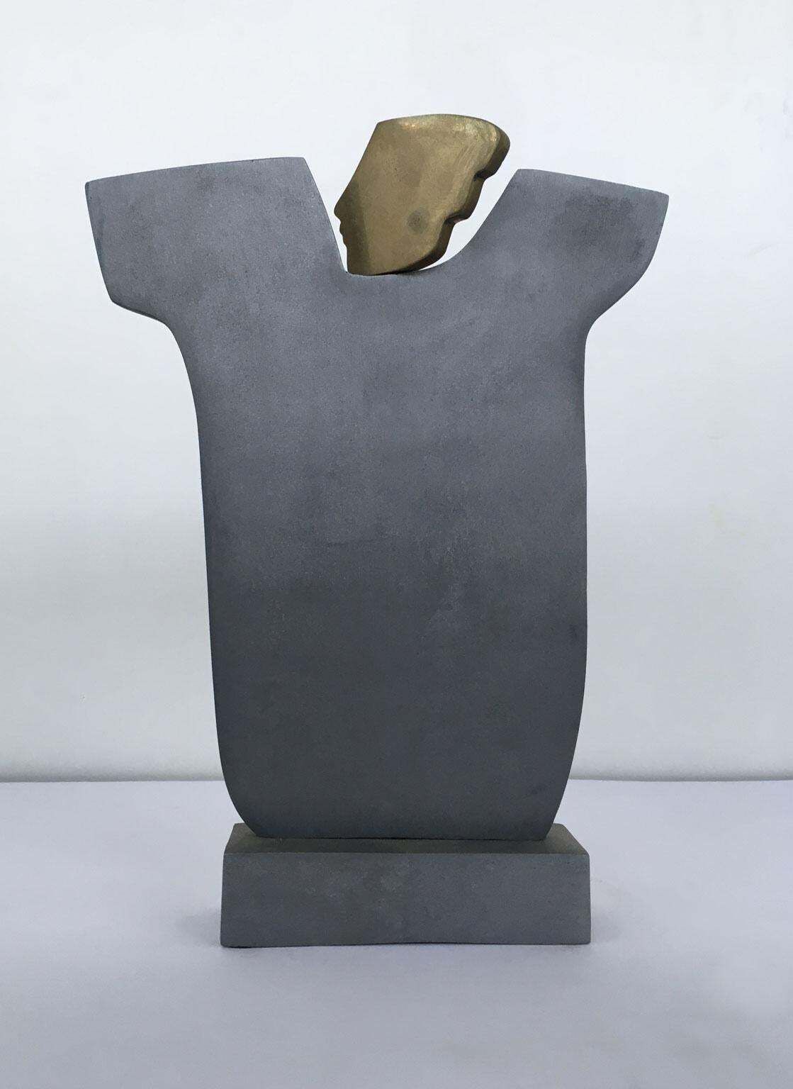 photo for sale 1980 Italy Abstract Bronze Sculpture Ottorino Tonelli Giulietta Juliet
