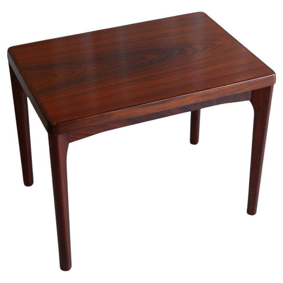 Rosewood Side Table By Henning Kjærnulf For Vejle Stole Og Møbelfabrik, 1960s.