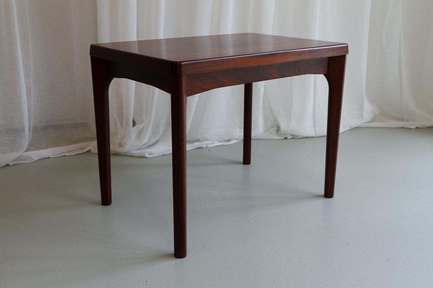 Rosewood Side Table By Henning Kjærnulf For Vejle Stole Og Møbelfabrik, 1960s. photo furniture