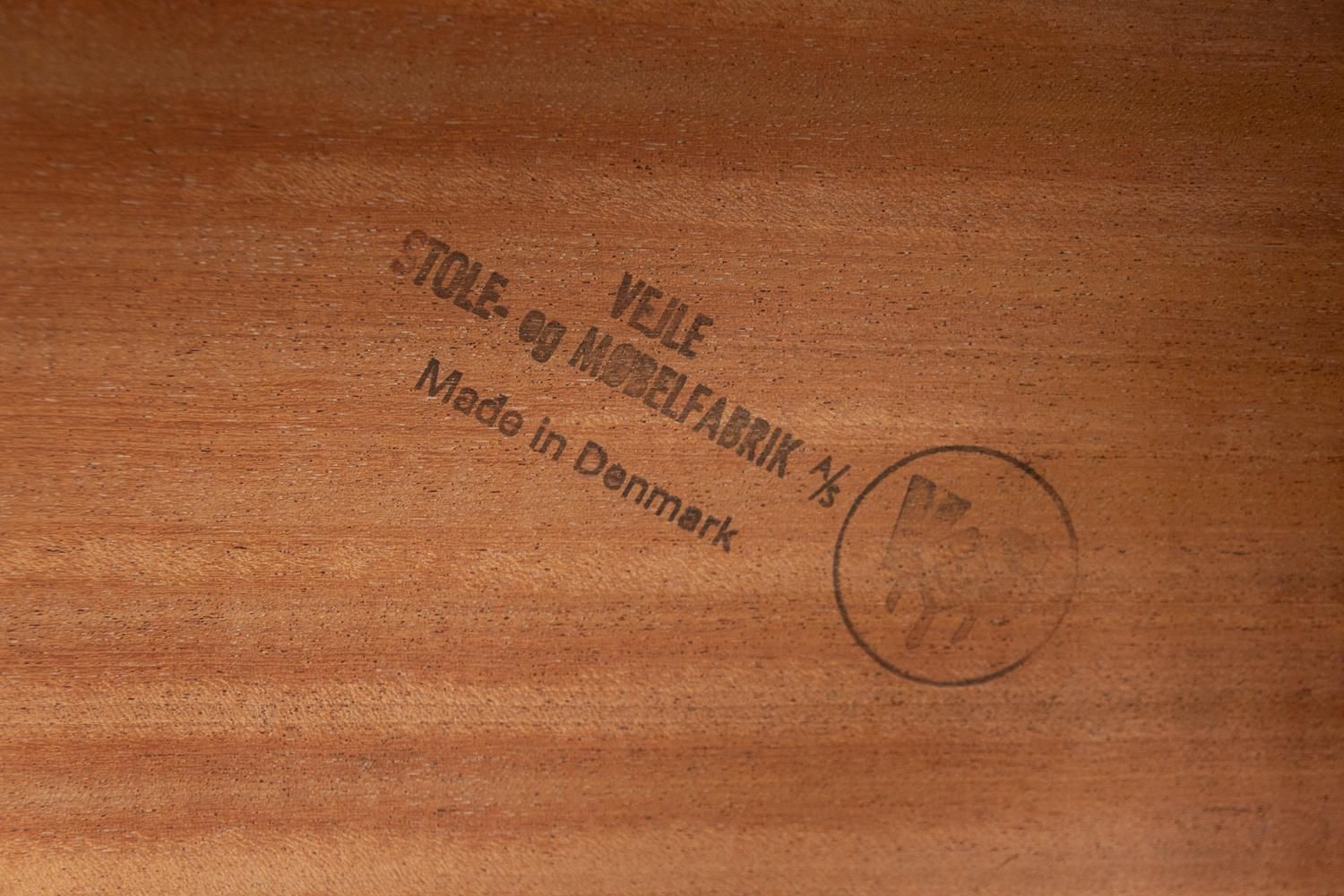 Furniture Rosewood Side Table By Henning Kjærnulf For Vejle Stole Og Møbelfabrik, 1960s. photo