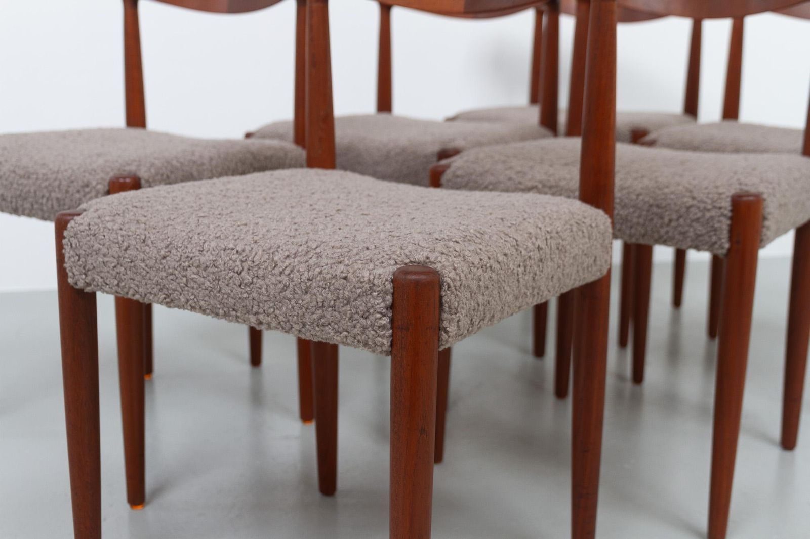 Danish Modern Teak Dining Chairs By Knud Færch For Slagelse, 1960s. Set Of 6. photo buy