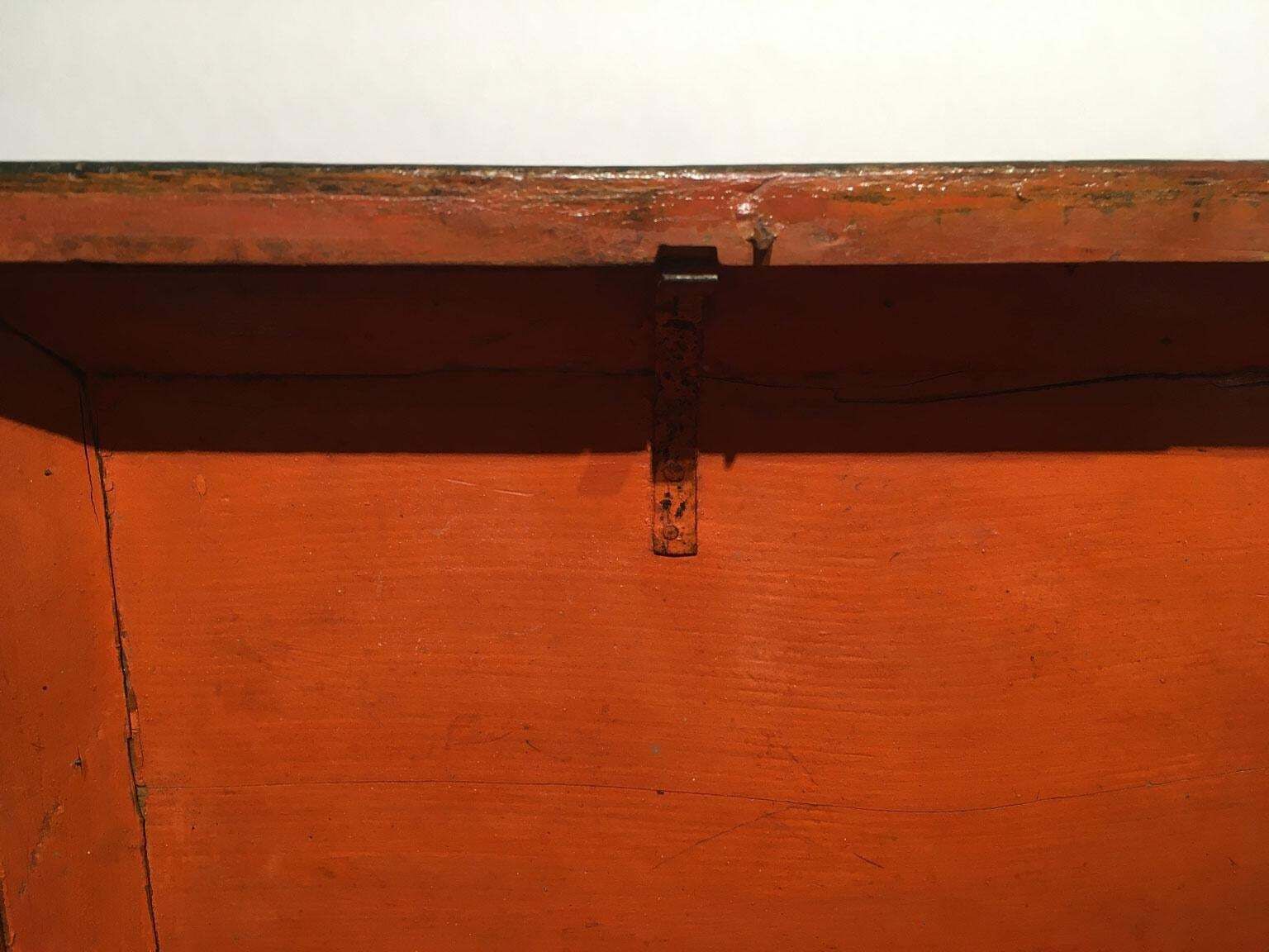 photo furniture 1750 Venezia Italy Lacquered Dark Blue Wooden Box With Golden Decoration