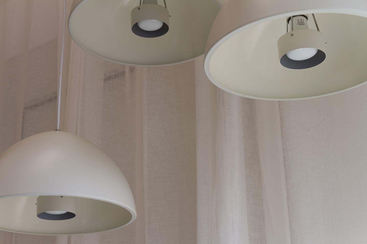 Vintage Danish "Dyssen" Pendant Lights By Asger Bc  Lys, 1980s. Set Of 3. photo buy