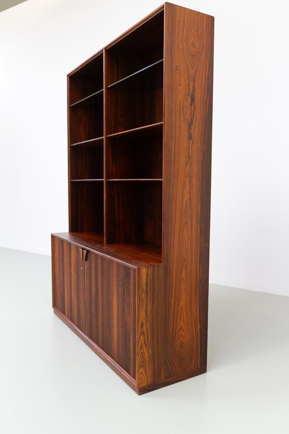 Danish Modern Rosewood Bookcase By Frode Holm For Illums, 1950s. photo 3059.0