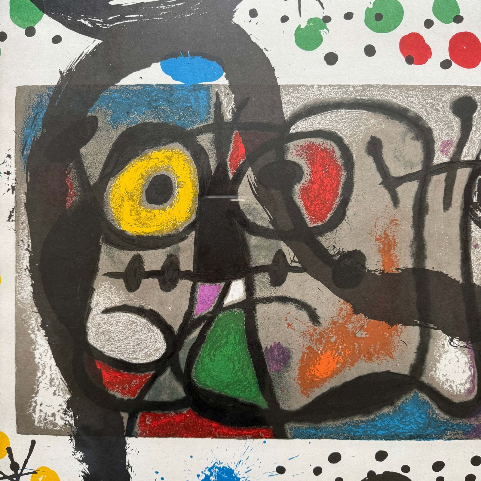 Joan Miró Galerie Maeght, 1960s photo furniture