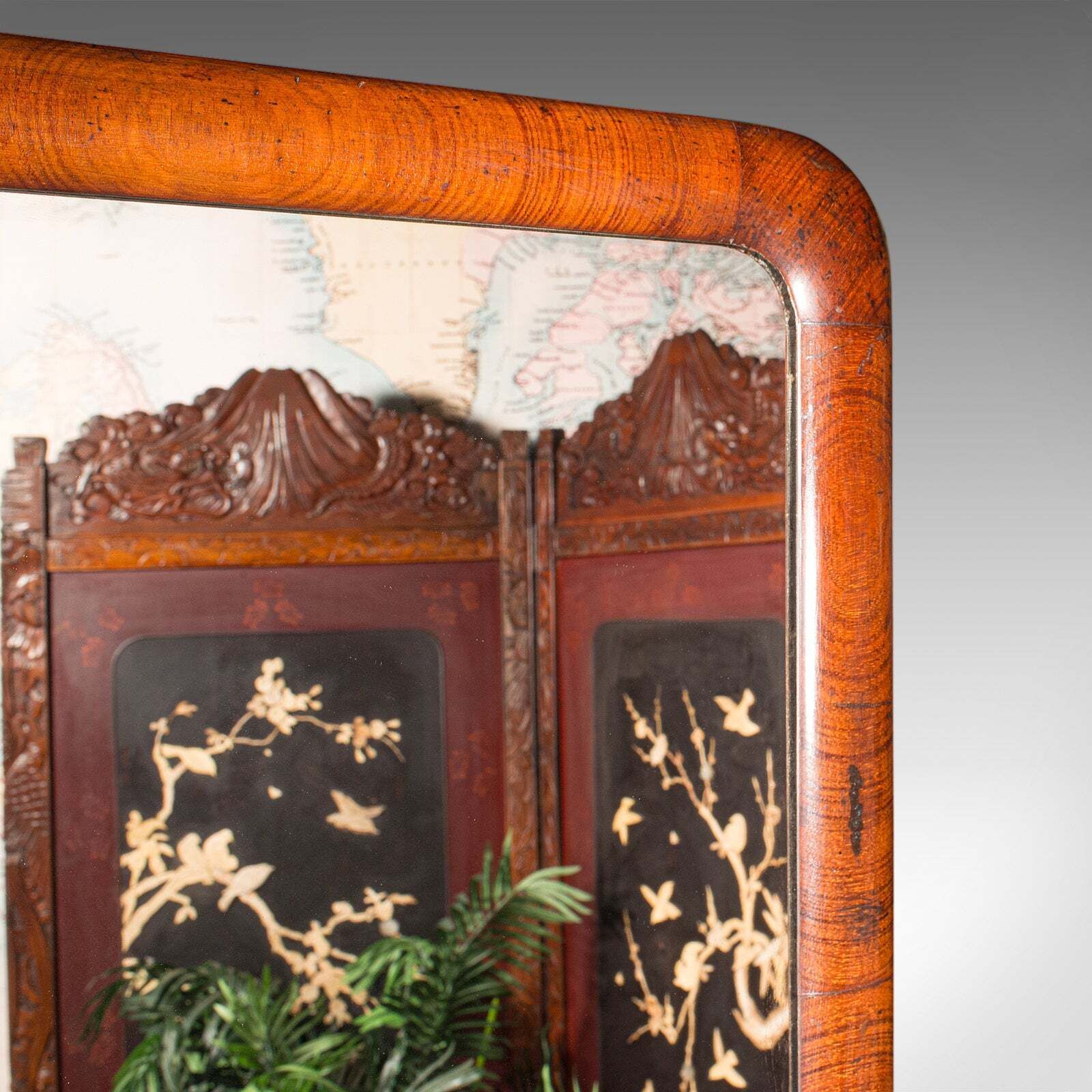 Tall Antique Gentleman’s Outfitters Dressing Mirror, Cheval, Victorian, C.1840 photo vinterior