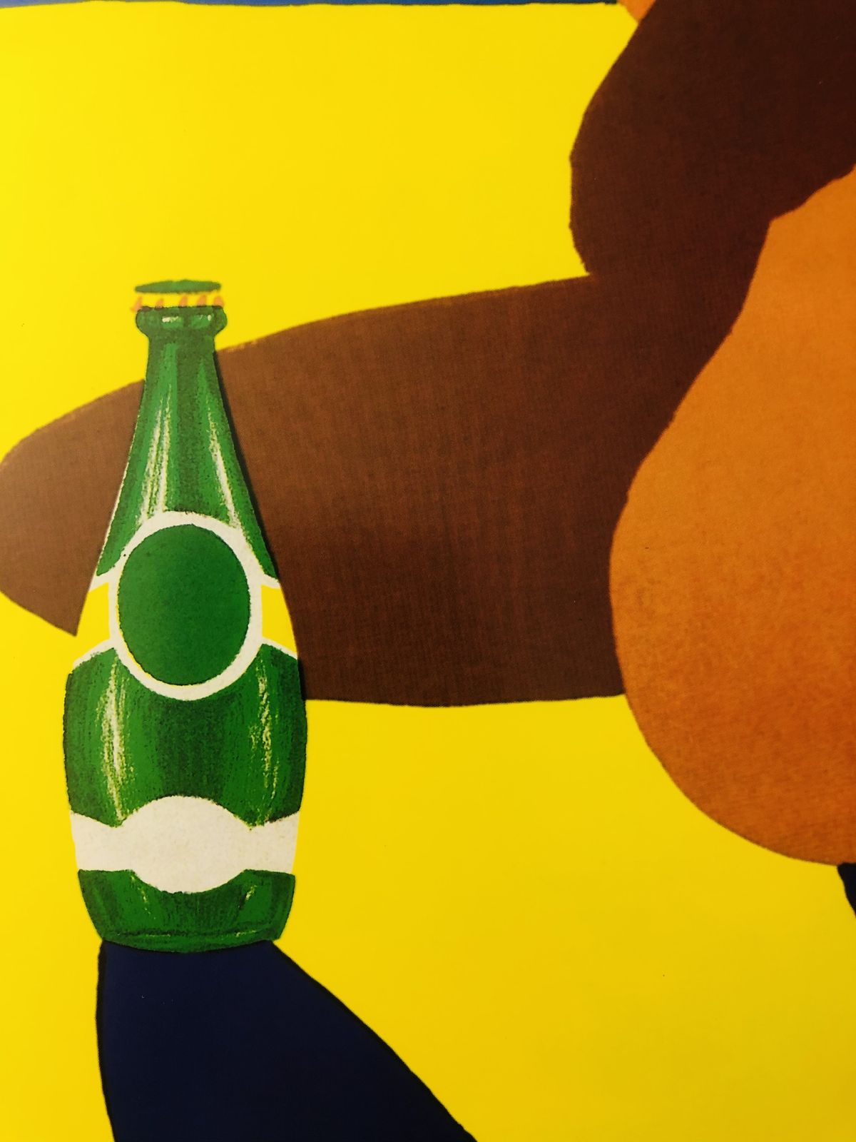 Bernard Villemot, C.A. 1990s   Perrier   Original Vintage Poster Cm 60 X 45,5 photo buy