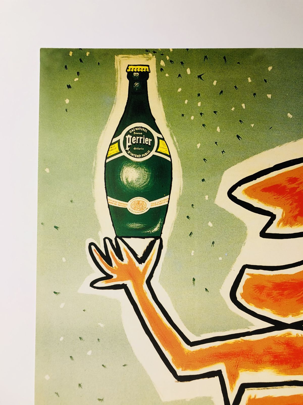 Raymond Savignac, C.A. 1995   Perrier   Original Vintage Poster Cm 60 X 45,5 photo 260.0