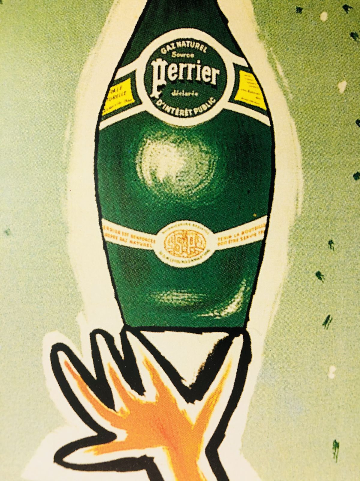 Raymond Savignac, C.A. 1995   Perrier   Original Vintage Poster Cm 60 X 45,5 photo buy