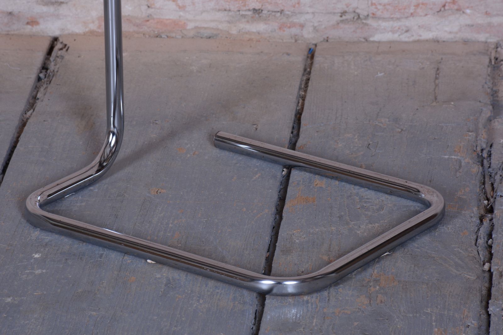 Restored Bauhaus Clothes Valet, Chrome Plated Steel, Czech, 1930s photo 300.0