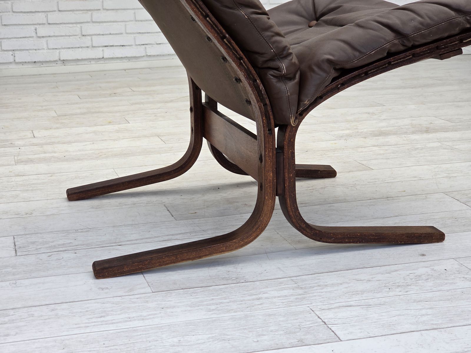 1970s, Norwegian Design By Ingmar Relling, Model "Siesta" For Westnofa, Original Condition. photo vintage