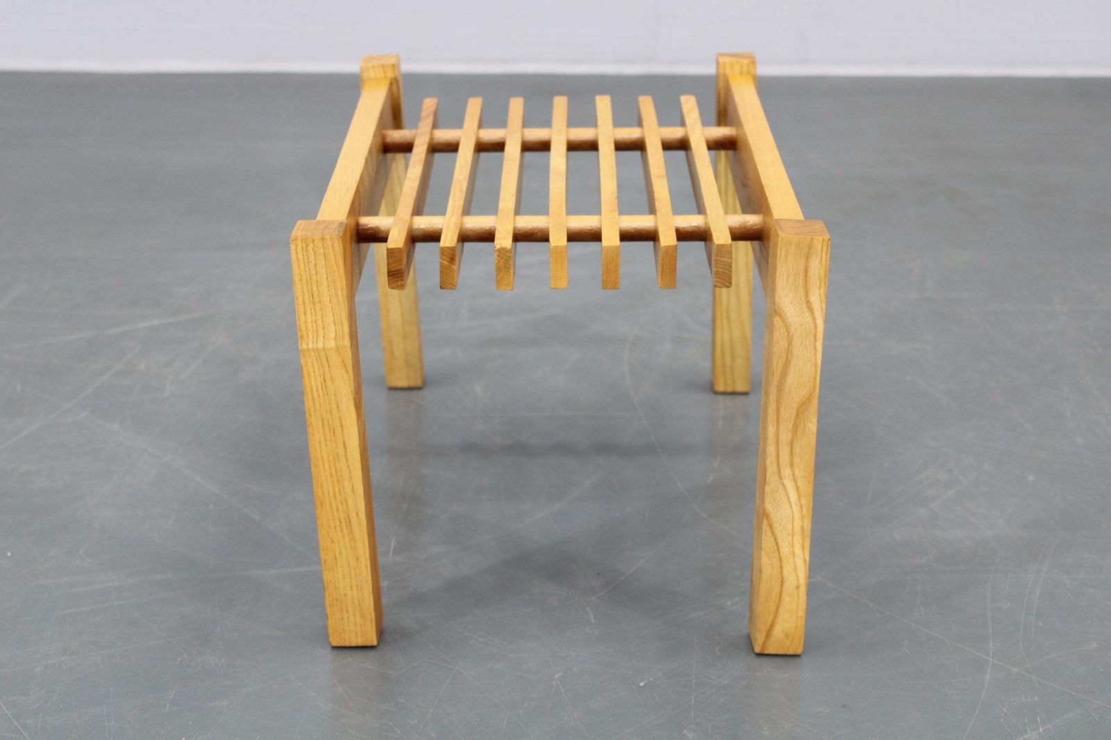 1960s Wooden Bench For Flower Pot, Czechoslovakia photo Home Decor