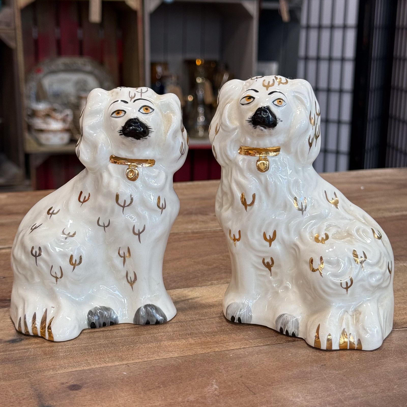 Beswick Pair Of 14cm X 10cm King Charles Spaniel Wally Dugs photo furniture