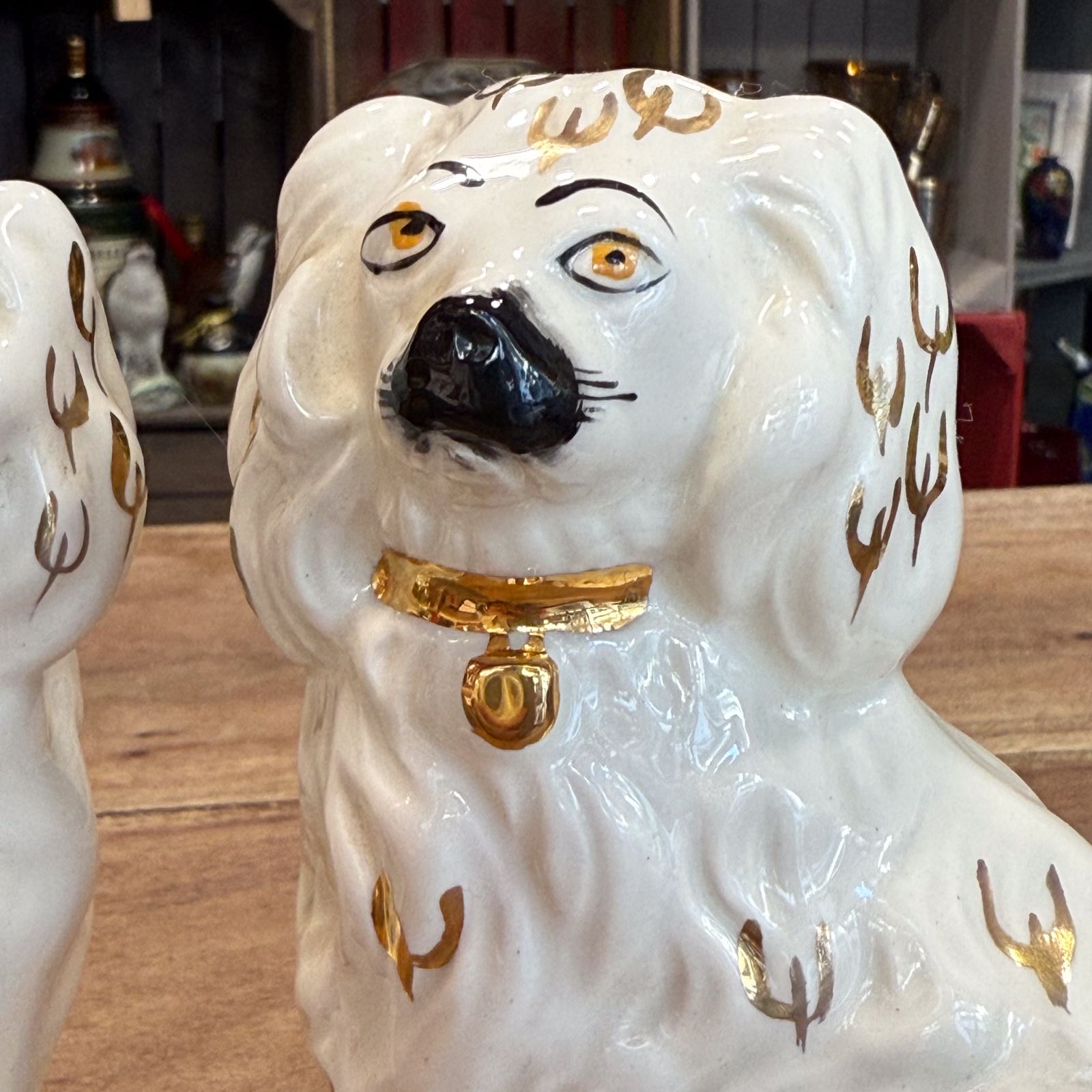 Beswick Pair Of 14cm X 10cm King Charles Spaniel Wally Dugs photo buy