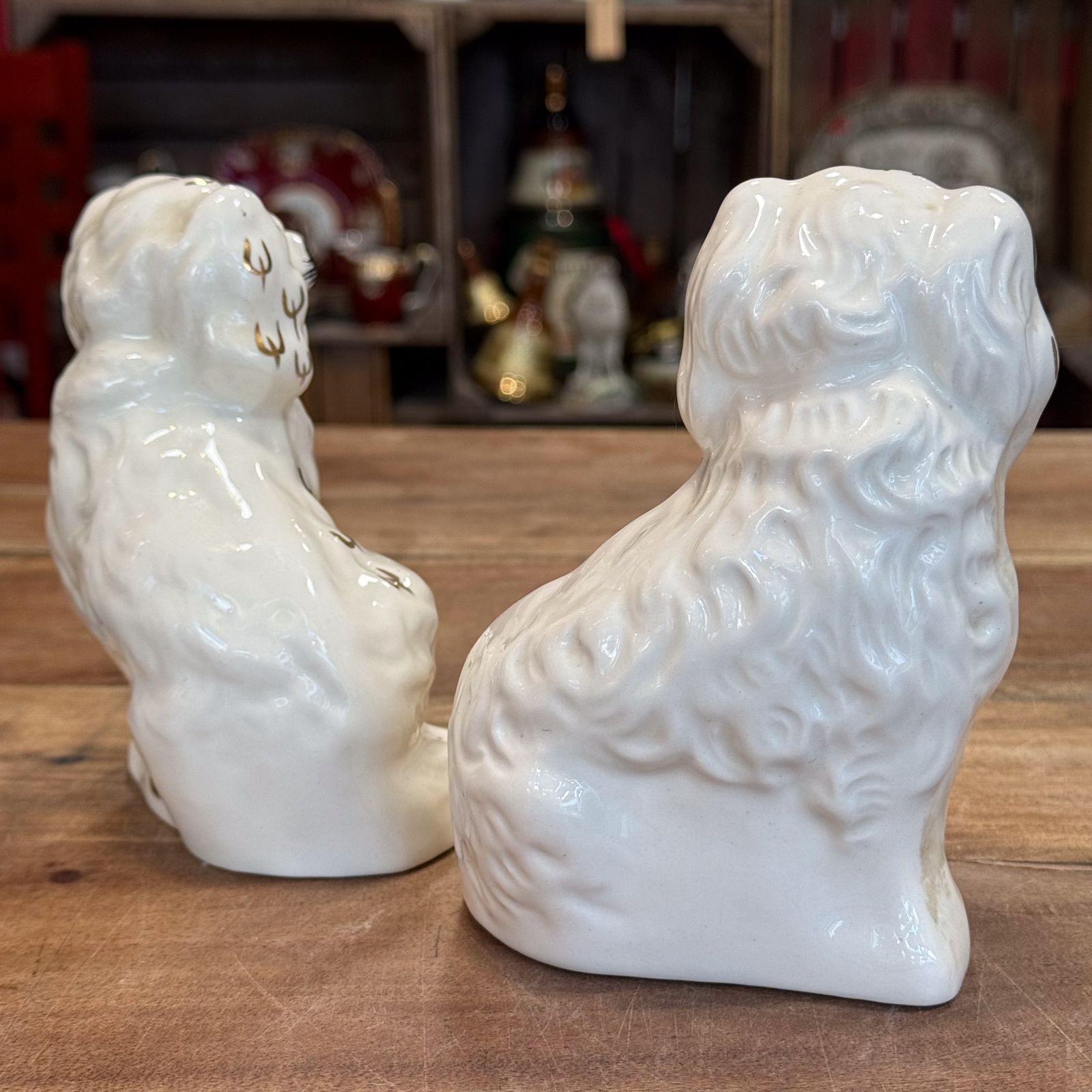 photo furniture Beswick Pair Of 14cm X 10cm King Charles Spaniel Wally Dugs