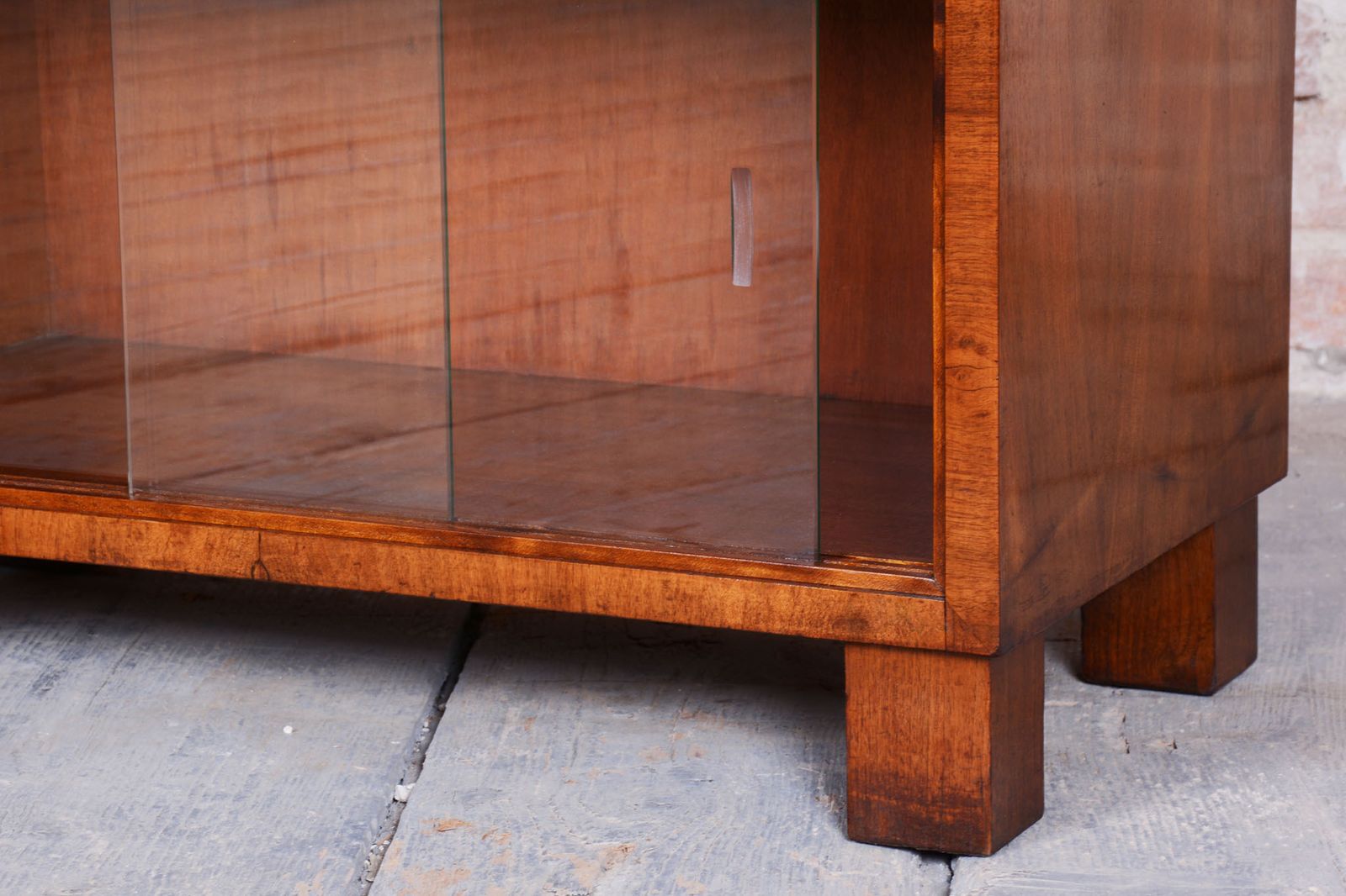 Pair Of Restored Art Deco Bookcases, By Oldřich Liška, Walnut, Czech, 1920s photo 3150.0
