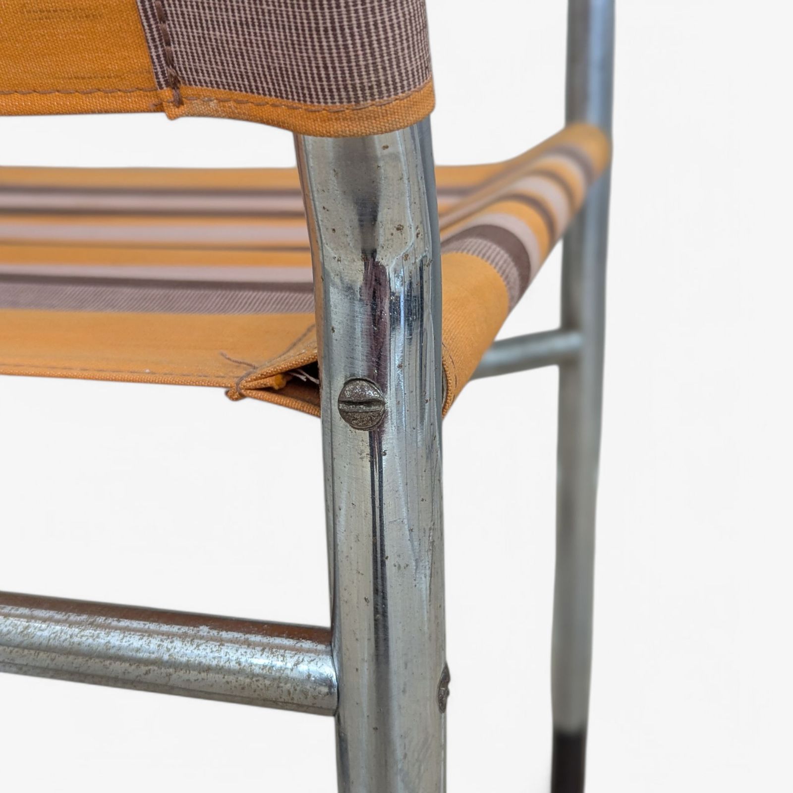 Bauhaus Tubular Steel Armchair By F. Langer For Sab, 1930s photo vintage