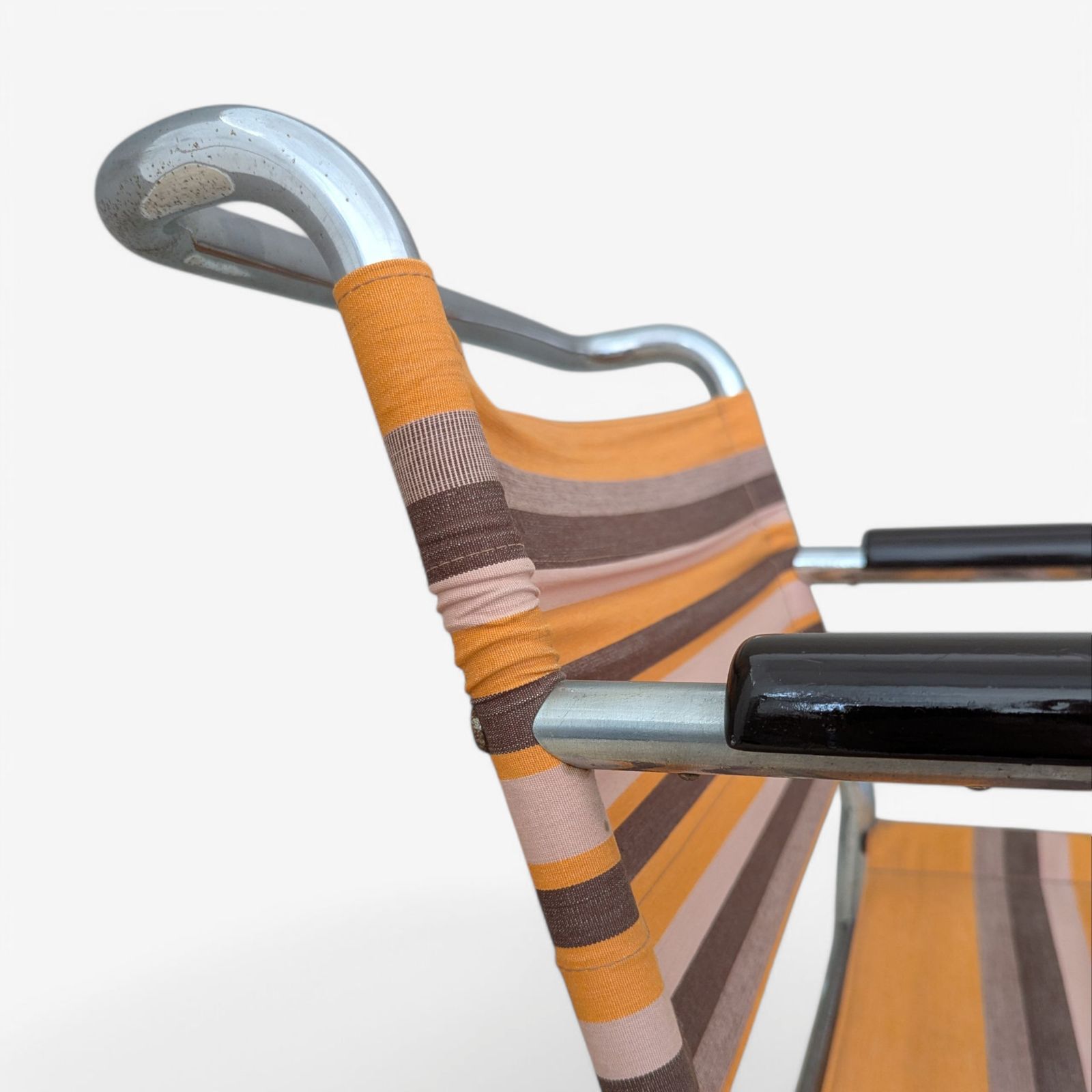 990.0 Bauhaus Tubular Steel Armchair By F. Langer For Sab, 1930s photo