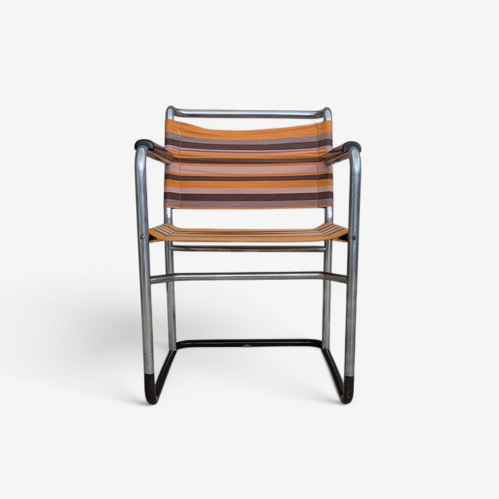 photo buy Bauhaus Tubular Steel Armchair By F. Langer For Sab, 1930s