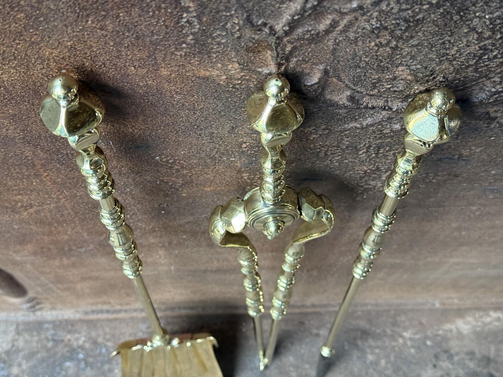 66374.0 Victorian Fireplace Tools Or Fire Irons, 19th Century, United Kingdom photo