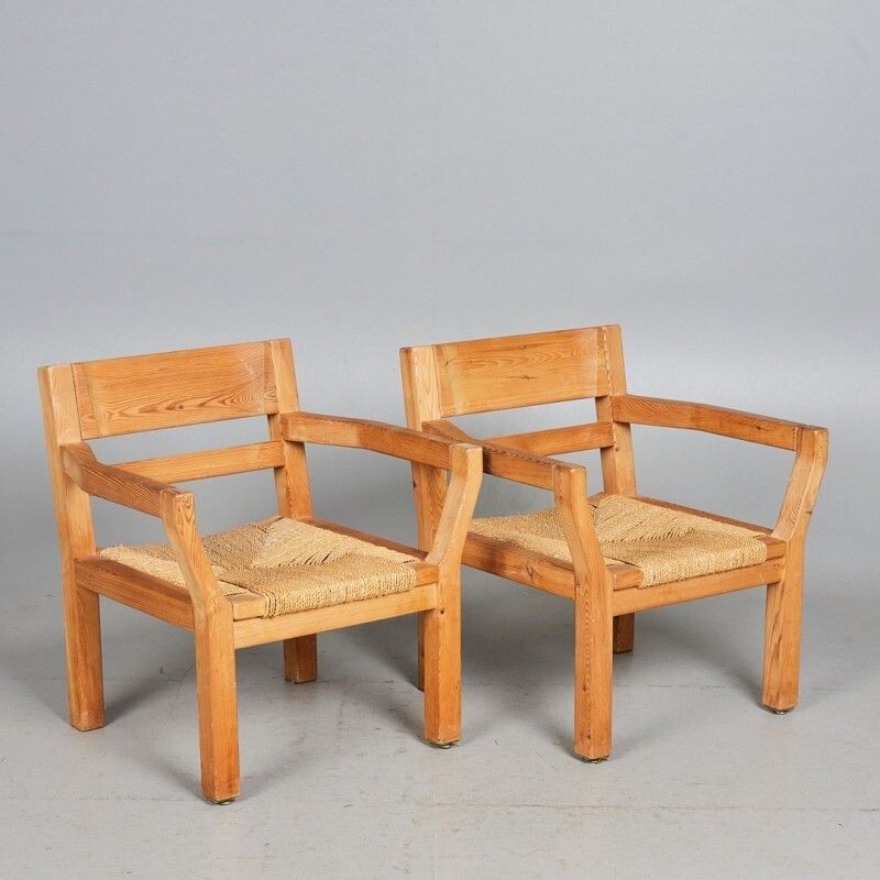 Lounge Chairs By Tage Poulsen, 1970s photo furniture