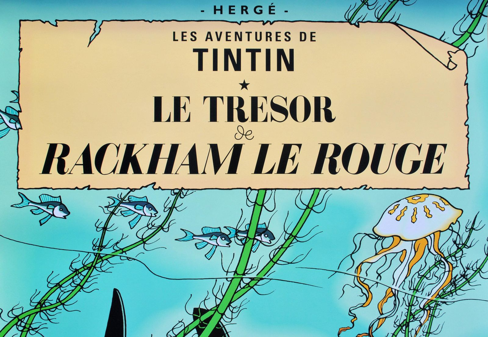 Hergetintin : Red Rackham's Treasure    Official Print (Tintin Museum)2024 photo Art