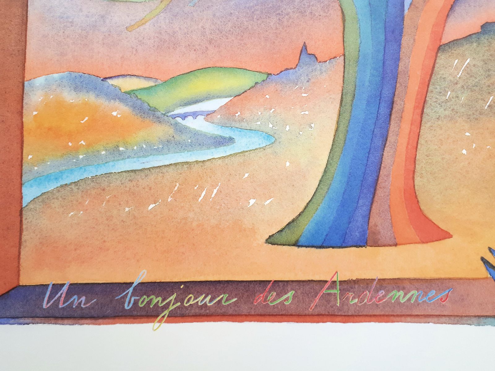 Jean Michel Folonardennes, Dream In A Suitcase   Offset Art Print photo Art
