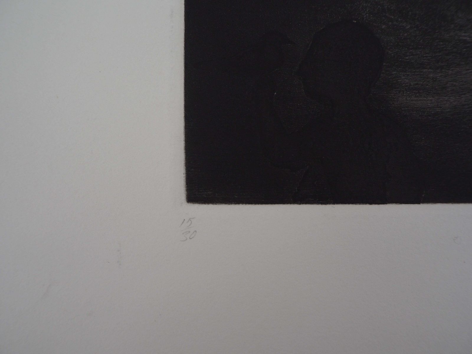 Richard Daviesyoung Girl At The Funfair   Original Handsigned Etching   Limited 30 Copies1983 photo buy