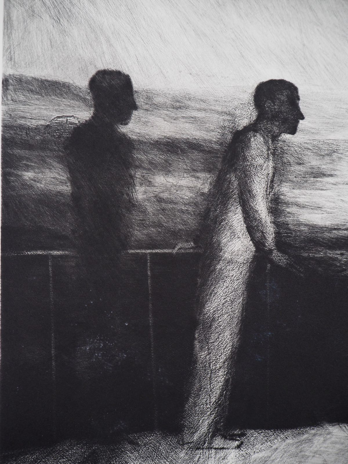 Richard Daviesthe Belvedere   Original Handsigned Etching   Limited 50 Copies1983 photo vinterior