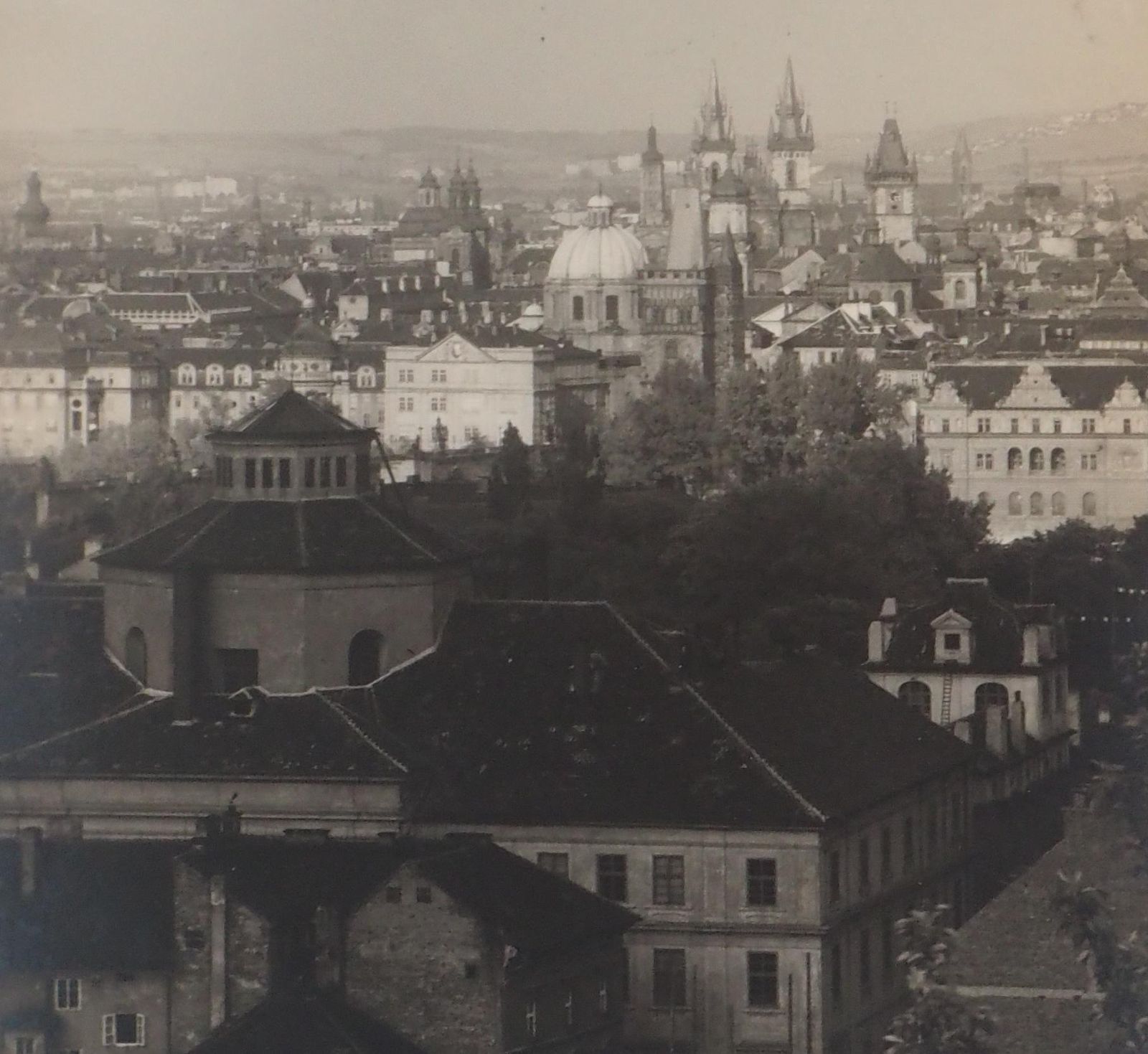 Josef Sudekview Of Prague   Original Gelatin Silver Photograph photo for sale