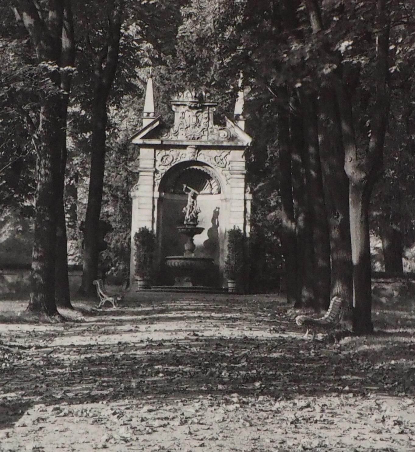 Josef Sudekprague : Royal Gardens   Original Hand Signed Gelatin Silver Photograph, 19761976 photo vinterior