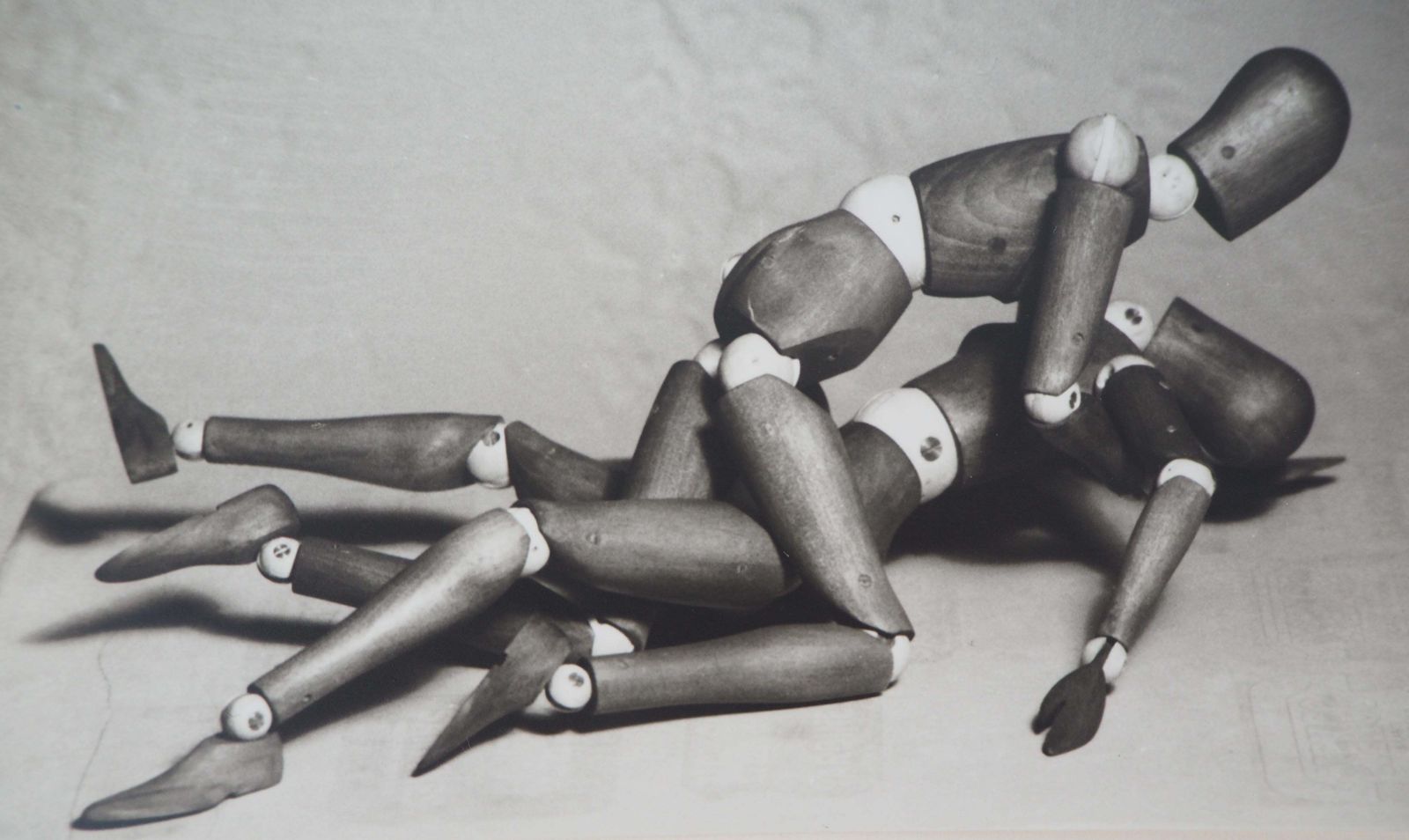 Man Rayhollywood : Mr And Mrs Woodman   Original Handsigned Gelatin Silver Print1970 photo for sale