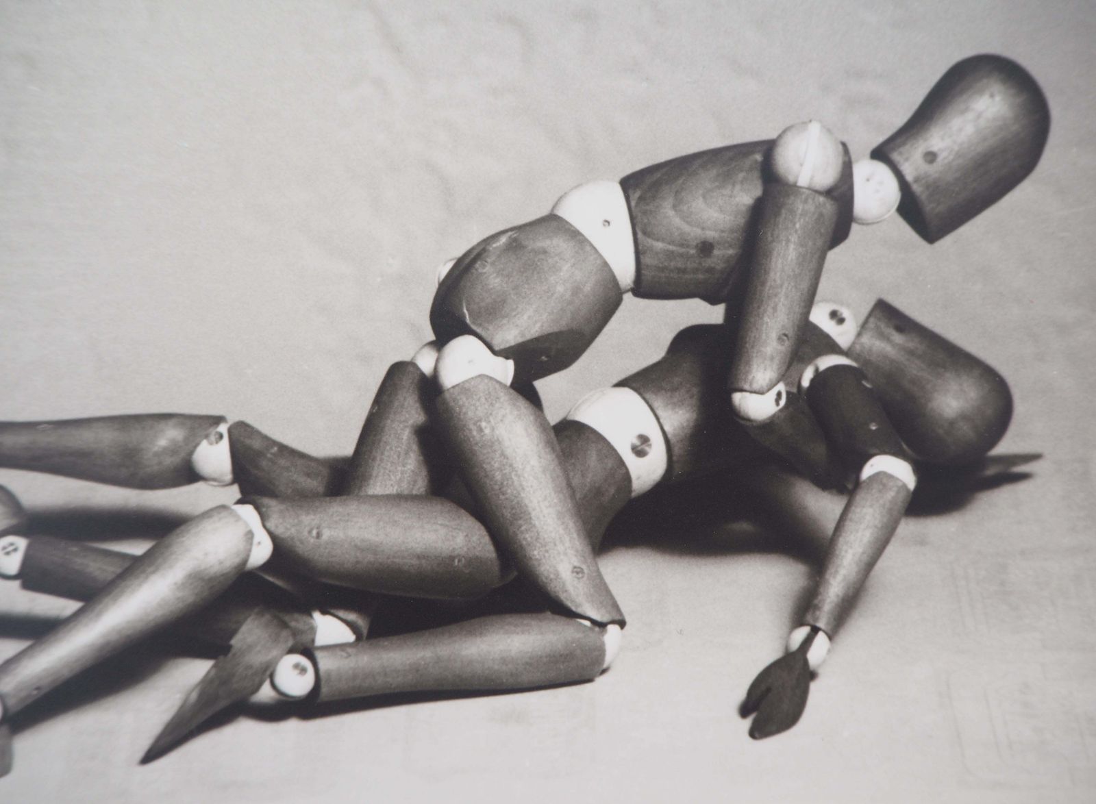 Man Rayhollywood : Mr And Mrs Woodman   Original Handsigned Gelatin Silver Print1970 photo Art