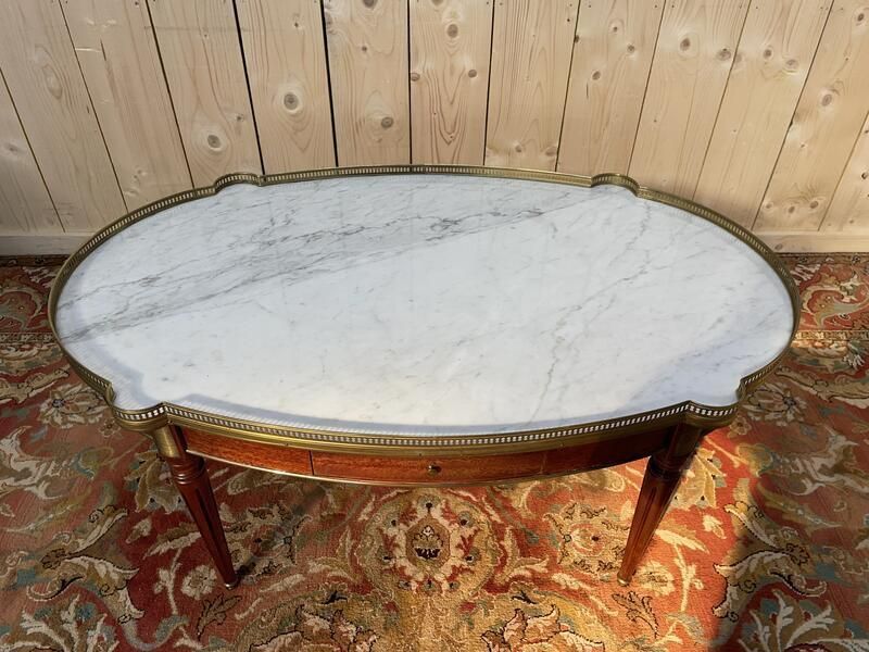 Table Basse Bouillotte De Style Louis XVI à Oreilles photo furniture