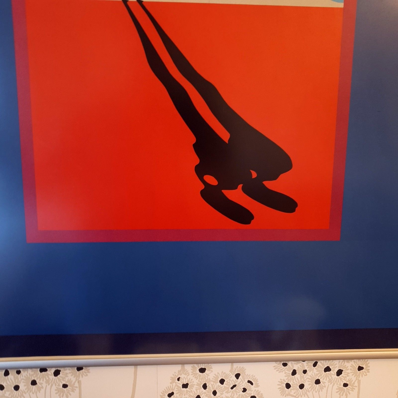 300.0 Ernest Trova 1970 Serigraph Print Pace Pop Art Gallery Exhibition Metal Frame photo