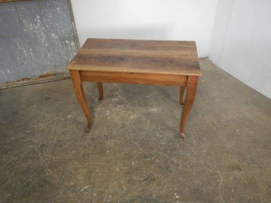 Walnut Wood Table, 1950s photo furniture
