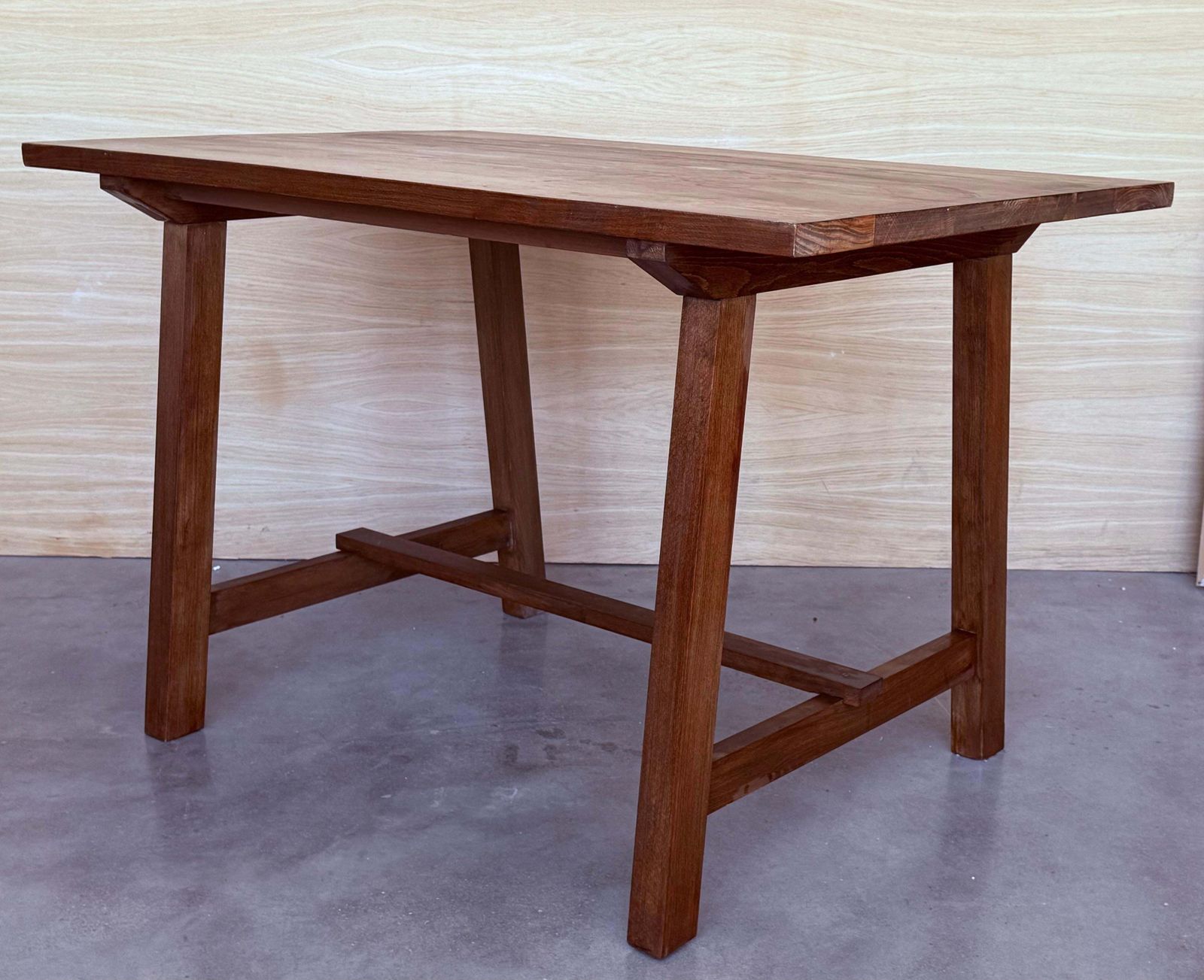 Table d'appoint baroque espagnole, restaurée photo vintage