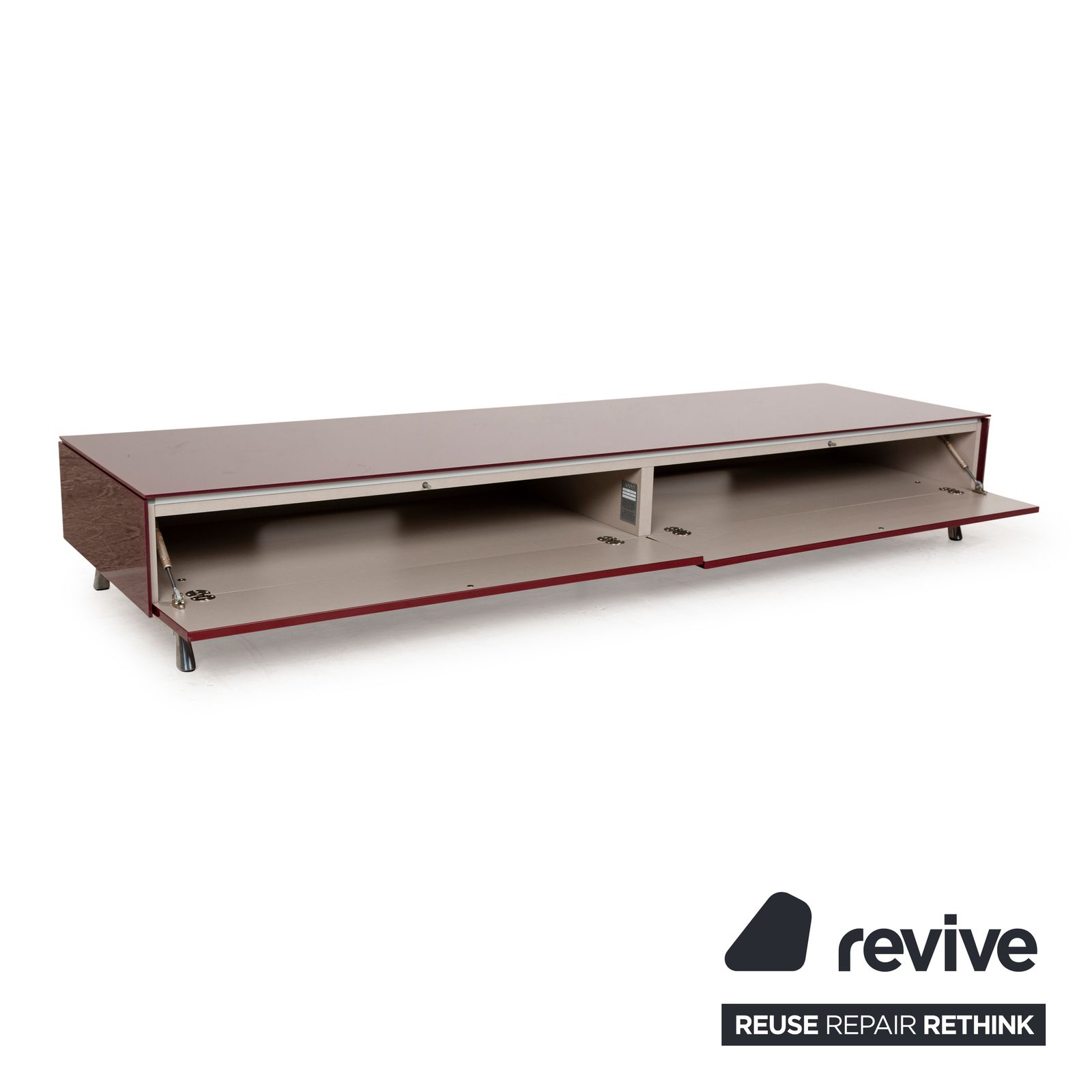 Buffet Joop en bois rouge photo Mobilier