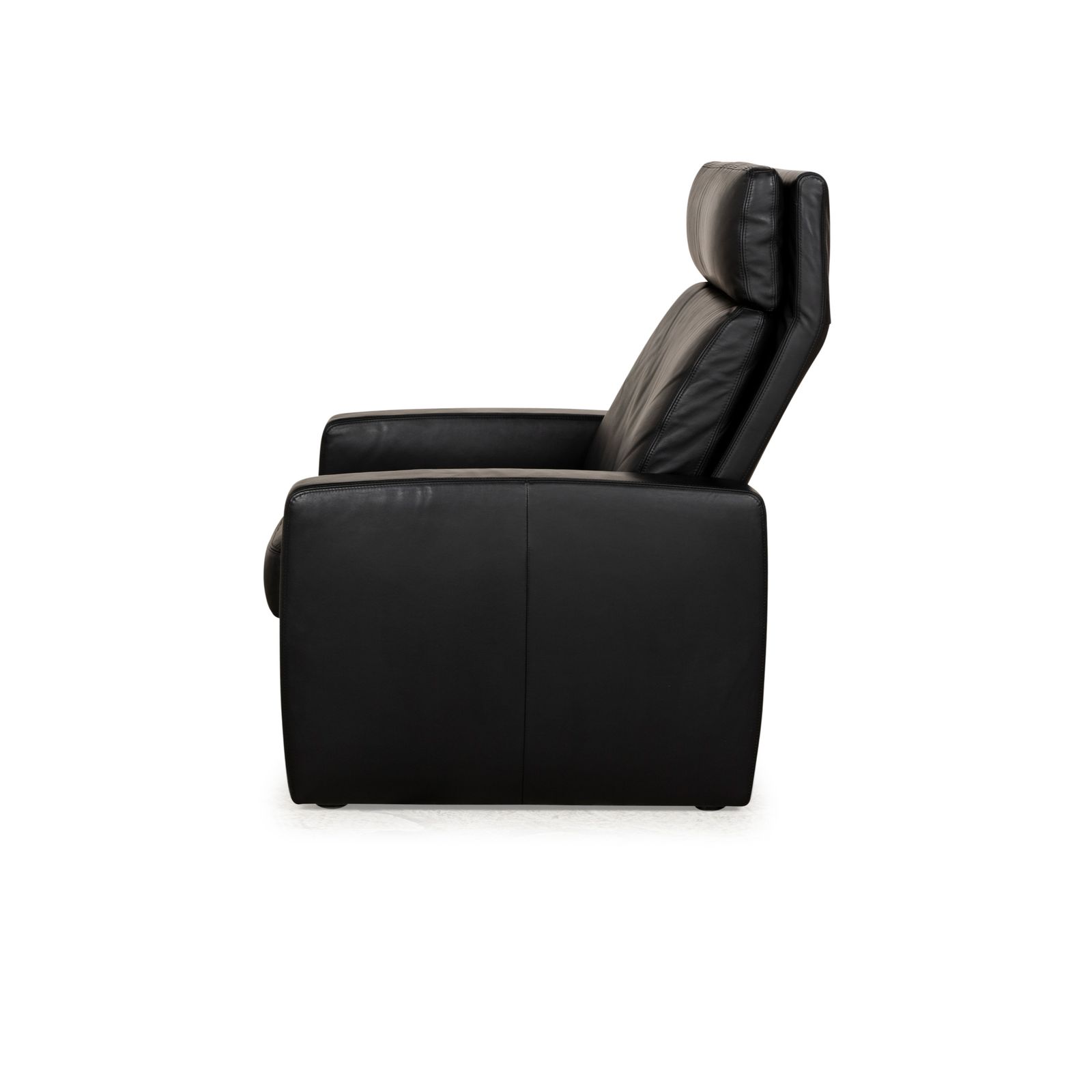 photo for sale Fauteuil Erpo Just Relax en cuir noir, fonction manuelle