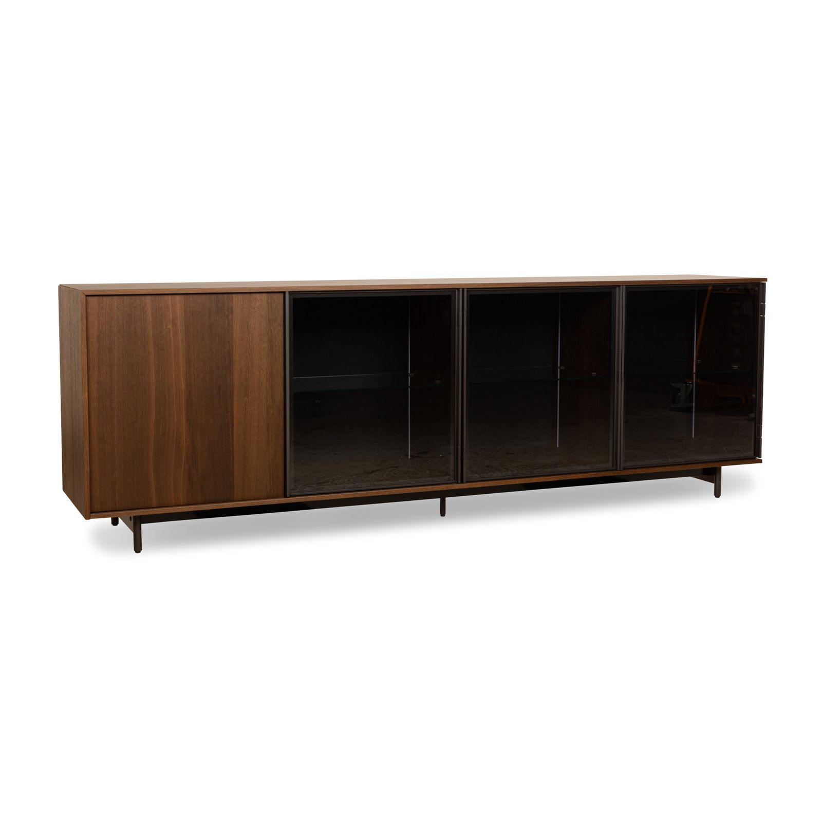 Buffet Diotti en bois brun