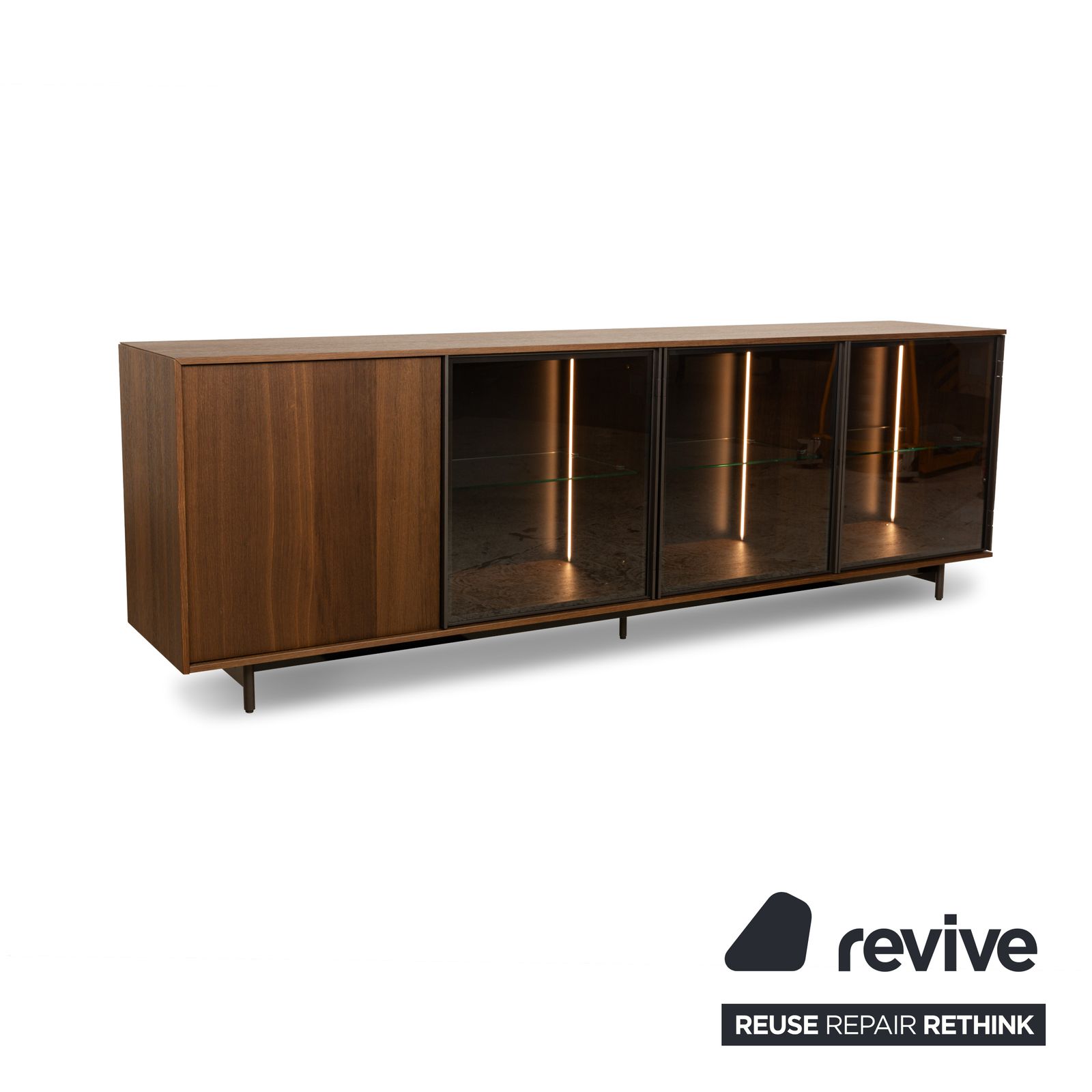 Buffet Diotti en bois brun photo Mobilier