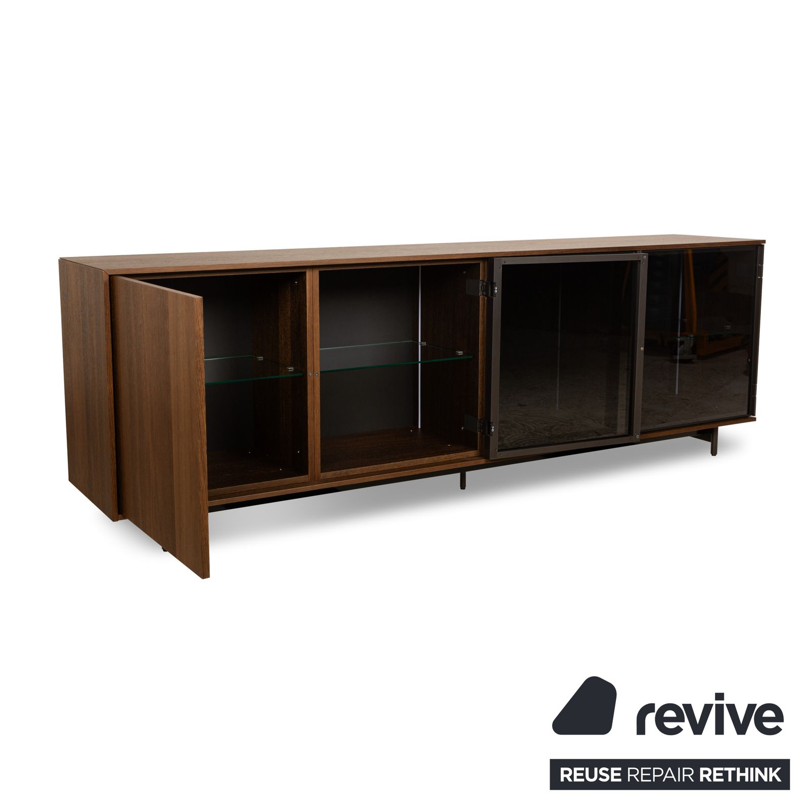 Buffet Diotti en bois brun photo 2794.0