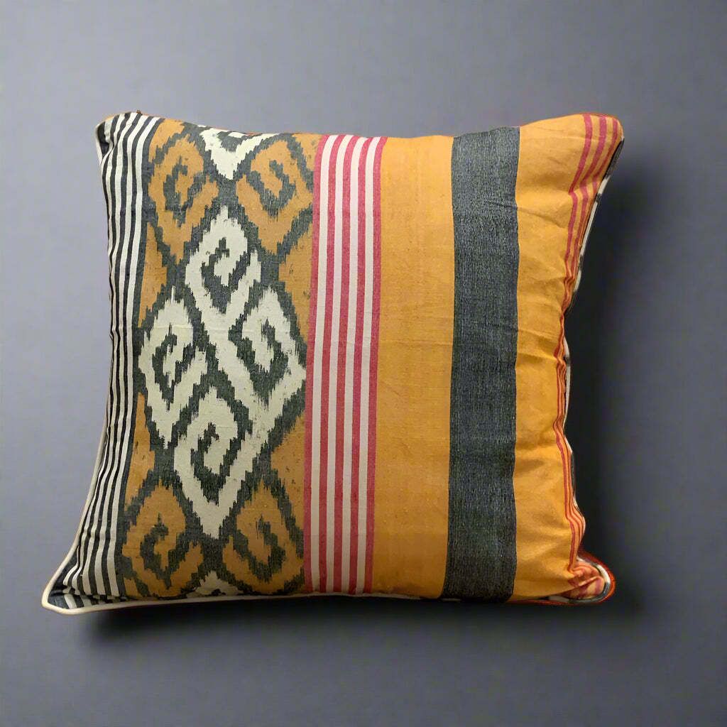 Hand Woven Ikat Cushions From Indonesia