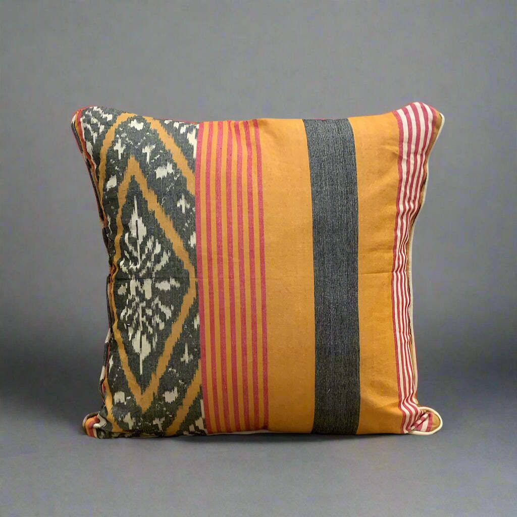 Hand Woven Ikat Cushions From Indonesia photo furniture