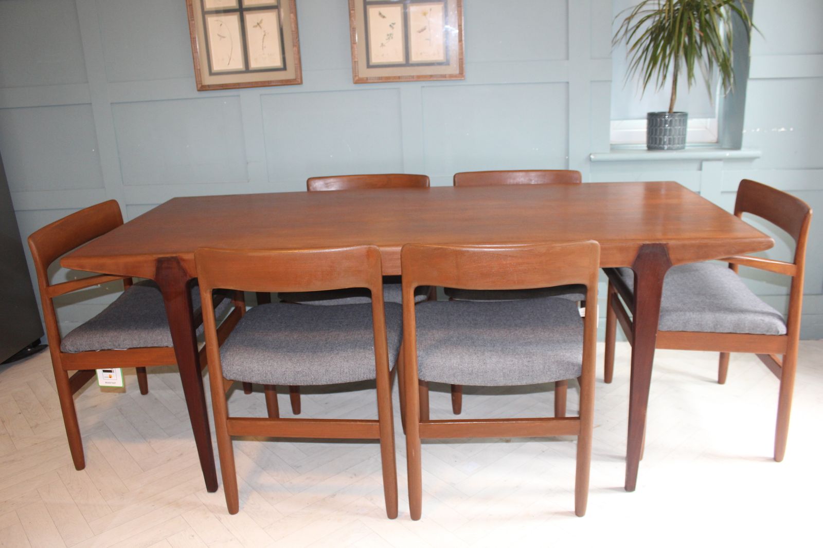 Mid Century Dining Table And Chairs By John Herbert For A Younger photo vinterior