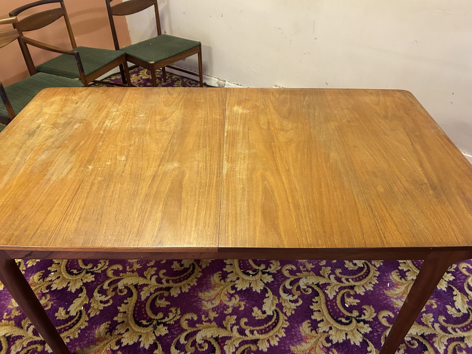 Vintage Teak Dining Table And Chairs photo 1200.0