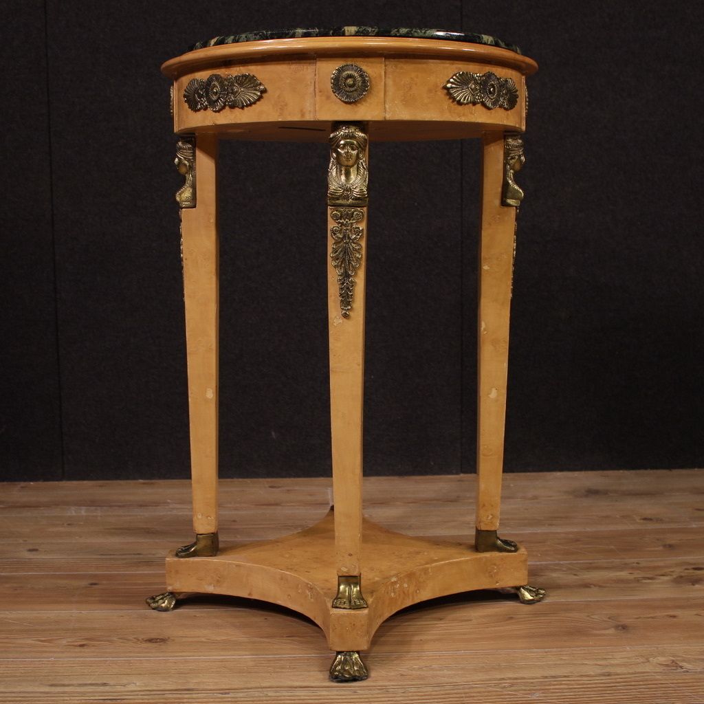 French Side Table In The Style Of Retour D'egypte From The 60s photo 900.0